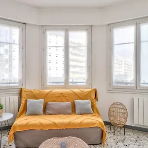 L29 Lenval At 1min Walk To Sea Front Ac Balcony Apartment Nice